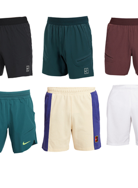 NIKE耐克网球服男子2025澳网速干运动训练比赛短裤 CV2544 DV2882