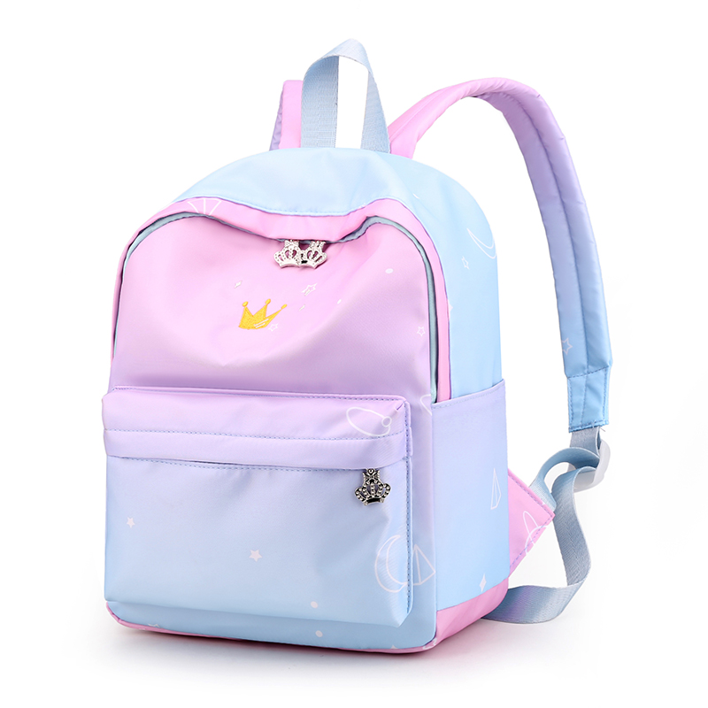 幼儿园女童小学生书包 1-2年级可爱公主双肩包星座轻便旅游背包