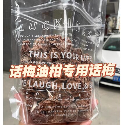 嘉泰霖话梅王九制甘草话梅青芒酸甜话梅油柑食品潮汕特产解腻零食