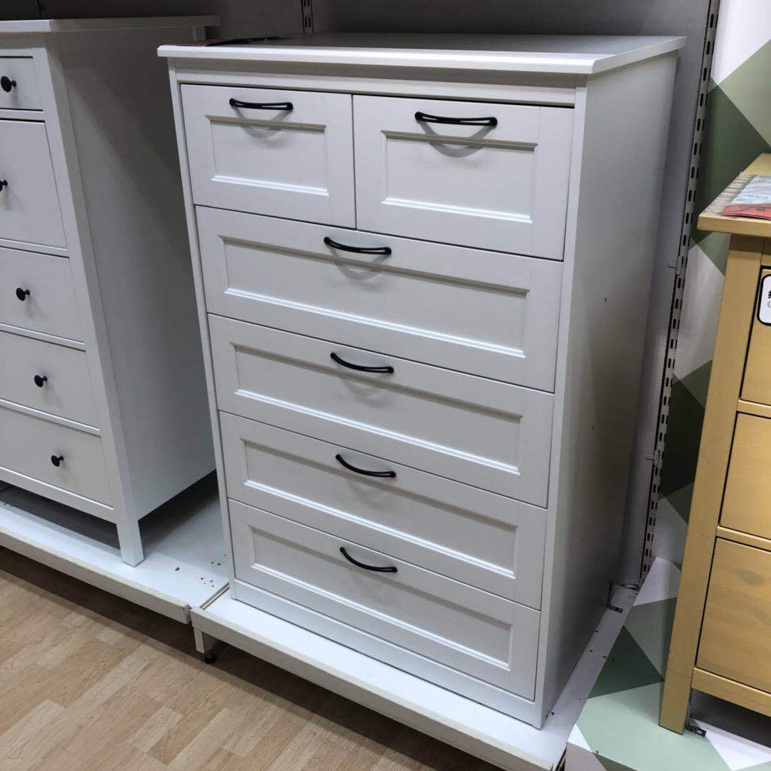 国内宜家松耶桑德6斗斗抽屉柜