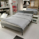 斯拉图床架现代简约双人床软包欧式 IKEA家居代购 国内宜家代购