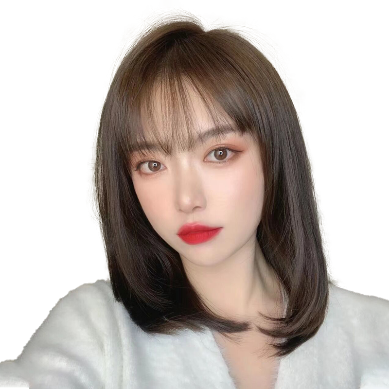 假发女中头套全真自然2021