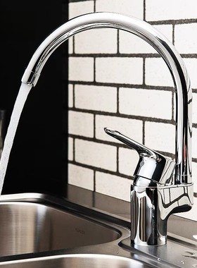 科勒齐悦K-98918T-B4-CP厨房水龙头全铜洗菜洗碗盆洗菜池冷热龙头