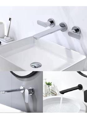 科勒利奥K-25105T/25106T/31238T-4-CP单双把入墙式冷热面盆龙头