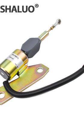 挖掘机配件熄火开关3991625康明斯6BT熄火电磁阀熄火器SA-4257-24
