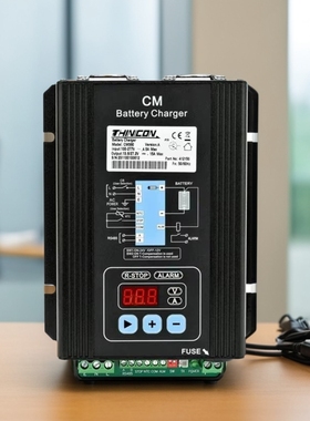 CM360/CM600/1000柴油发电机组电瓶20A智能充电器THINCON浮充40A