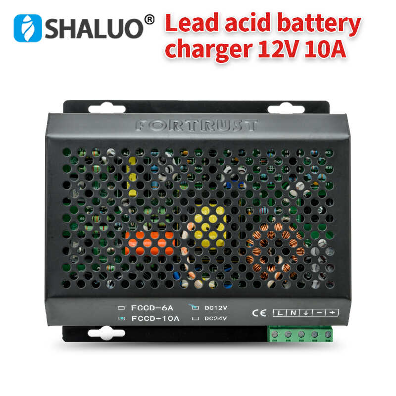 孚创12V24V柴油发电机组浮充充电器蓄电池电源瓶配件替众智BAC06A