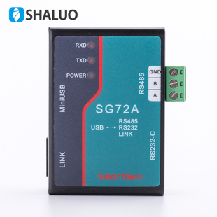 众智发电机控制器SG72A电脑USB RS485 232通讯plc连接口转换模块