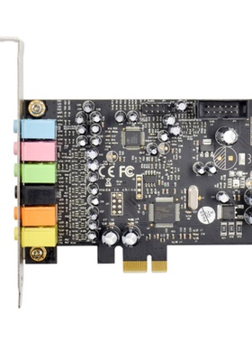 魔羯MOGE MC2208 PCI-E声卡高清音乐游戏声卡 影视大片8声道输出