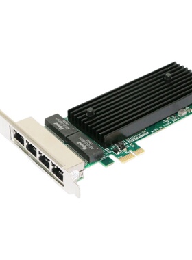 全新台式机PCI-E4口千兆网卡INTEL英特尔I82576EB服务器1000M网卡