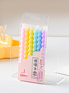 美刻烘焙生日派对塑料托马卡龙色