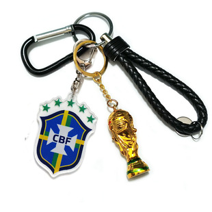 世界杯纪念品巴西阿根廷葡萄牙英格兰法国德国足球队徽钥匙扣礼品