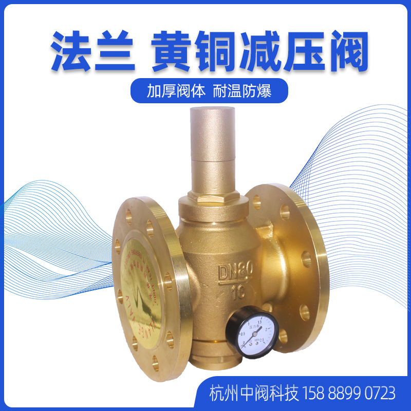 黄铜法兰活塞式减压阀