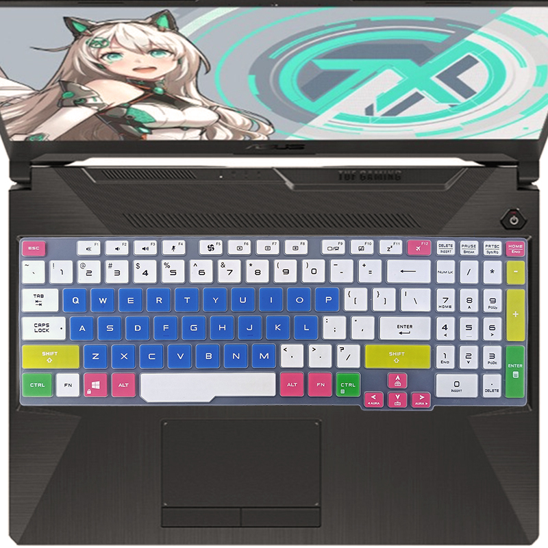 适用FA706华硕飞行堡垒8 Plus键盘膜FX706LI笔记本FX506L电脑8套9
