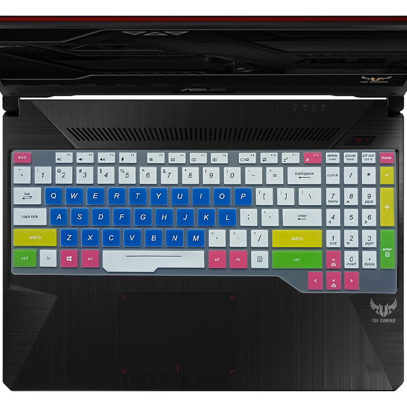 适用华硕FX507键盘膜FX506笔记本FX505电脑FX504防尘FX503套FX502