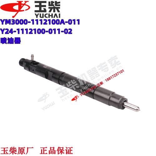 玉柴国六Y24发动机原厂YM3000-1112100A-011喷油器东风江淮客货车