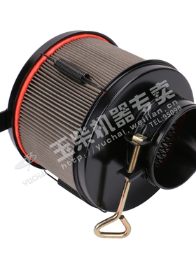 玉柴发动机原厂A7800-1109100空气滤清器船机发电机组