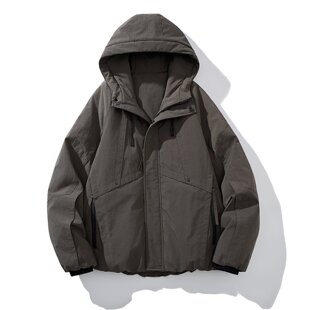 90绒子男士高端轻薄工装羽绒服冬季韩版潮牌休闲防寒男女加厚外套