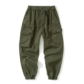 美式 休闲束脚裤 阿美咔叽工装 秋冬季 裤 男宽松潮流男女同款 复古裤 子