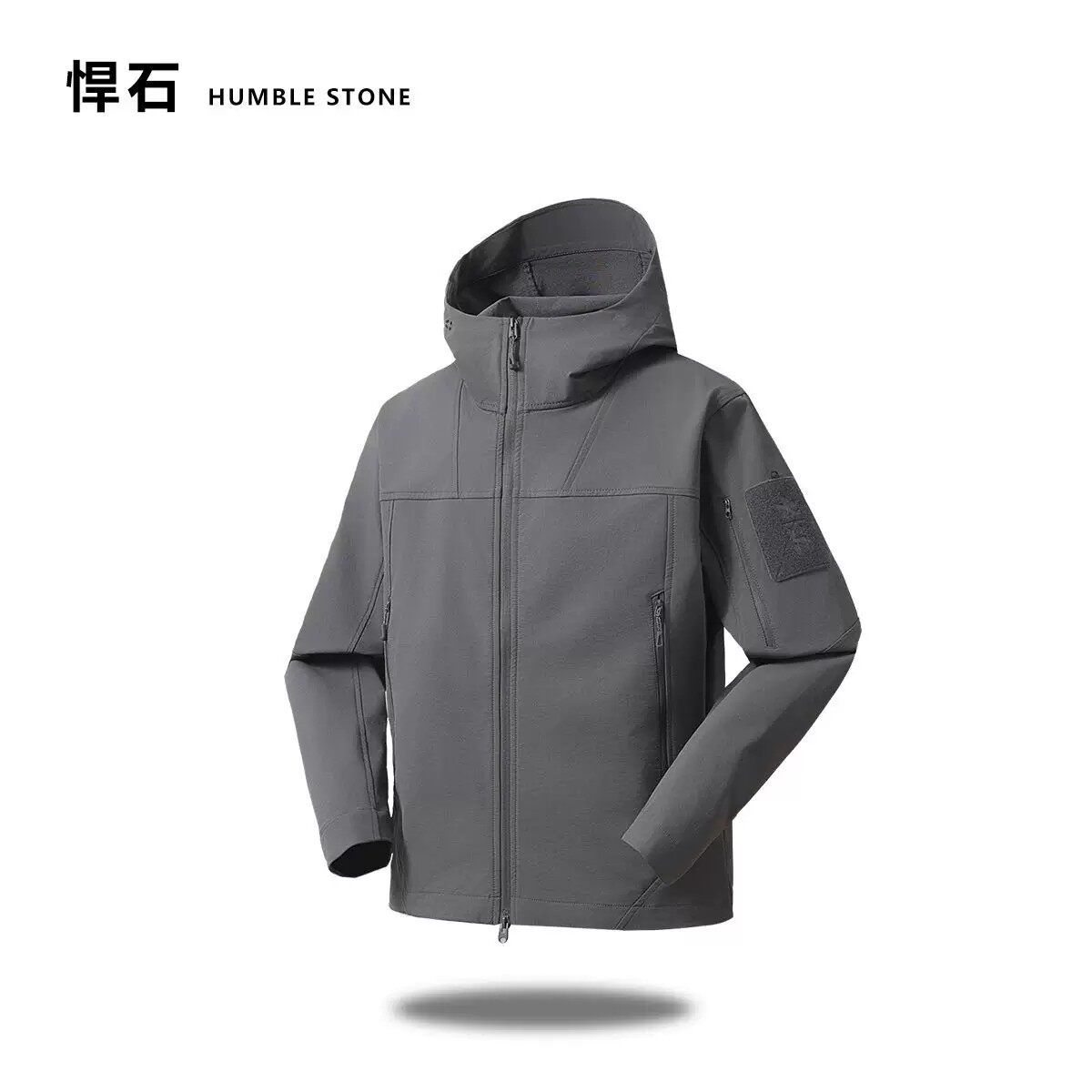 HUMBLE STONE悍石驭峰软壳冲锋衣男女情侣款防风透气户外运动外套