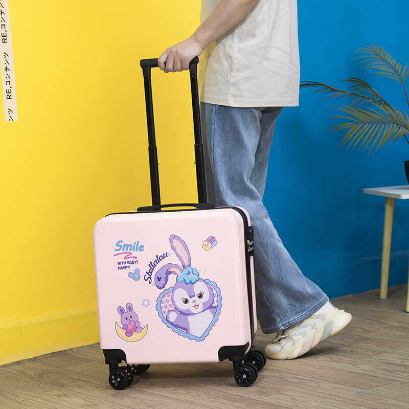 20寸儿童行李箱可印logo大容量拉杆箱万向轮密码旅行箱厂家登机箱