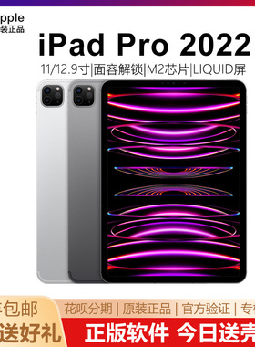 Apple/苹果 11英寸 iPad Pro2022新款平板电脑12.9寸 M2芯片 2024