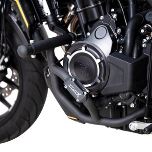 适用无极500AC/525AC摩托车改装防摔护杠保险杠改装护架复古