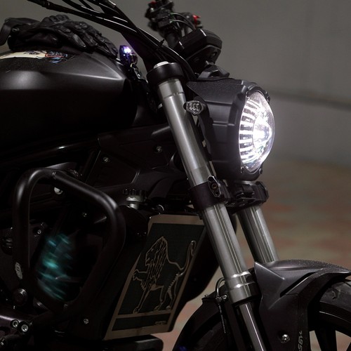 适用贝纳利系列改装圆灯大灯