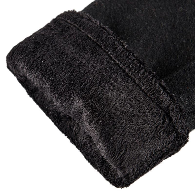 HENGYUANXIANG AUTUMN AND WINTER VELVET THICKENED MALE TOUCH SCREEN GLOVES KOREAN VERSION OF OUTDOOR CYCLING WARM STUDENT WOOL GLOVES