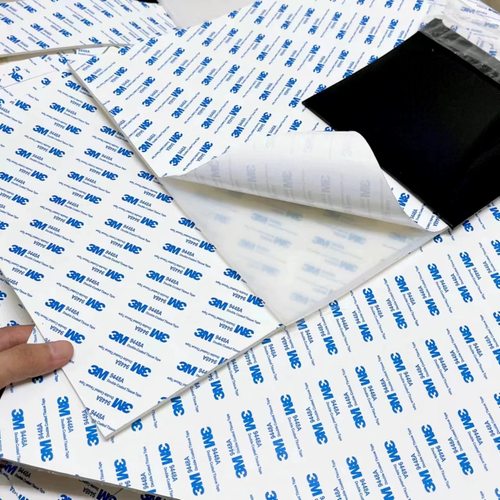 自粘黑白硅胶片单面背胶硅胶板防滑硅胶垫超薄0.1 0.20.5毫米