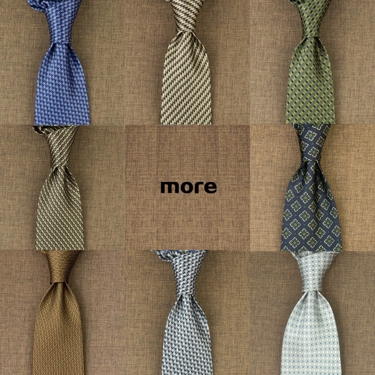 花纹领带桑蚕丝复古色织