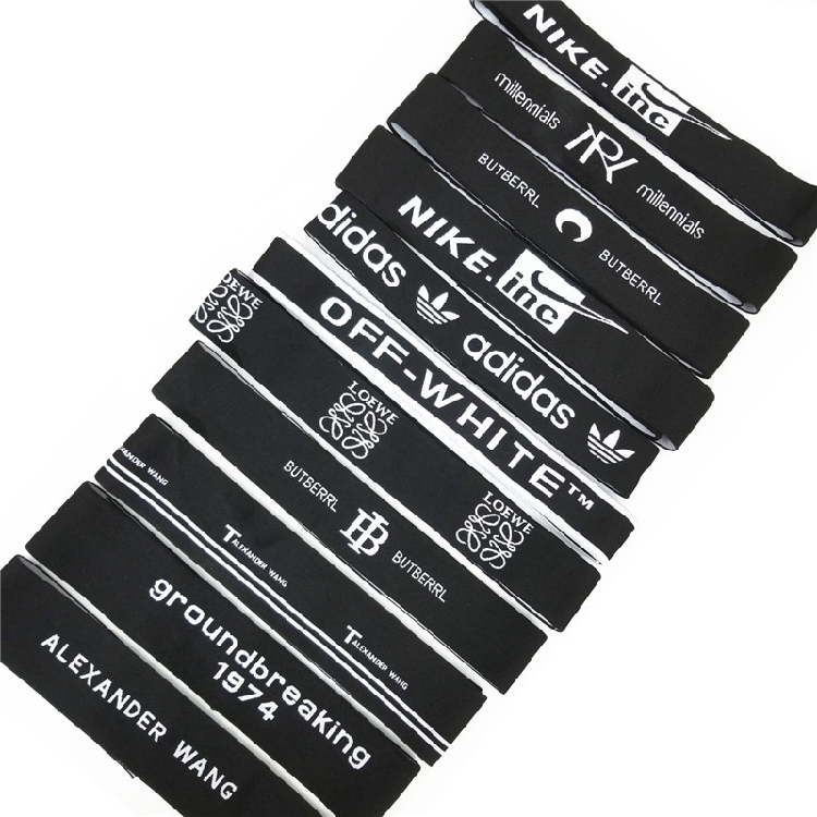 柔软亲肤字母裤子家用服装皮筋