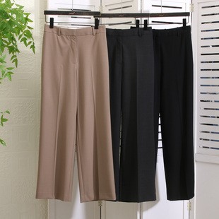 稀罕爆了 型直筒长裤 少量1208 wool羊毛混纺高腰宽松版 good 正p