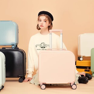日本MUJIΕ行李箱小号女小型轻便迷你密码拉杆18寸20旅行小号飞机