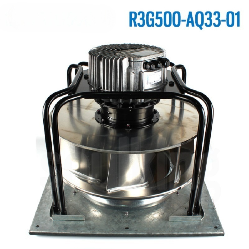 德国R3G500-AQ33-01 380V高压变频机柜顶工业通风离心风机风扇