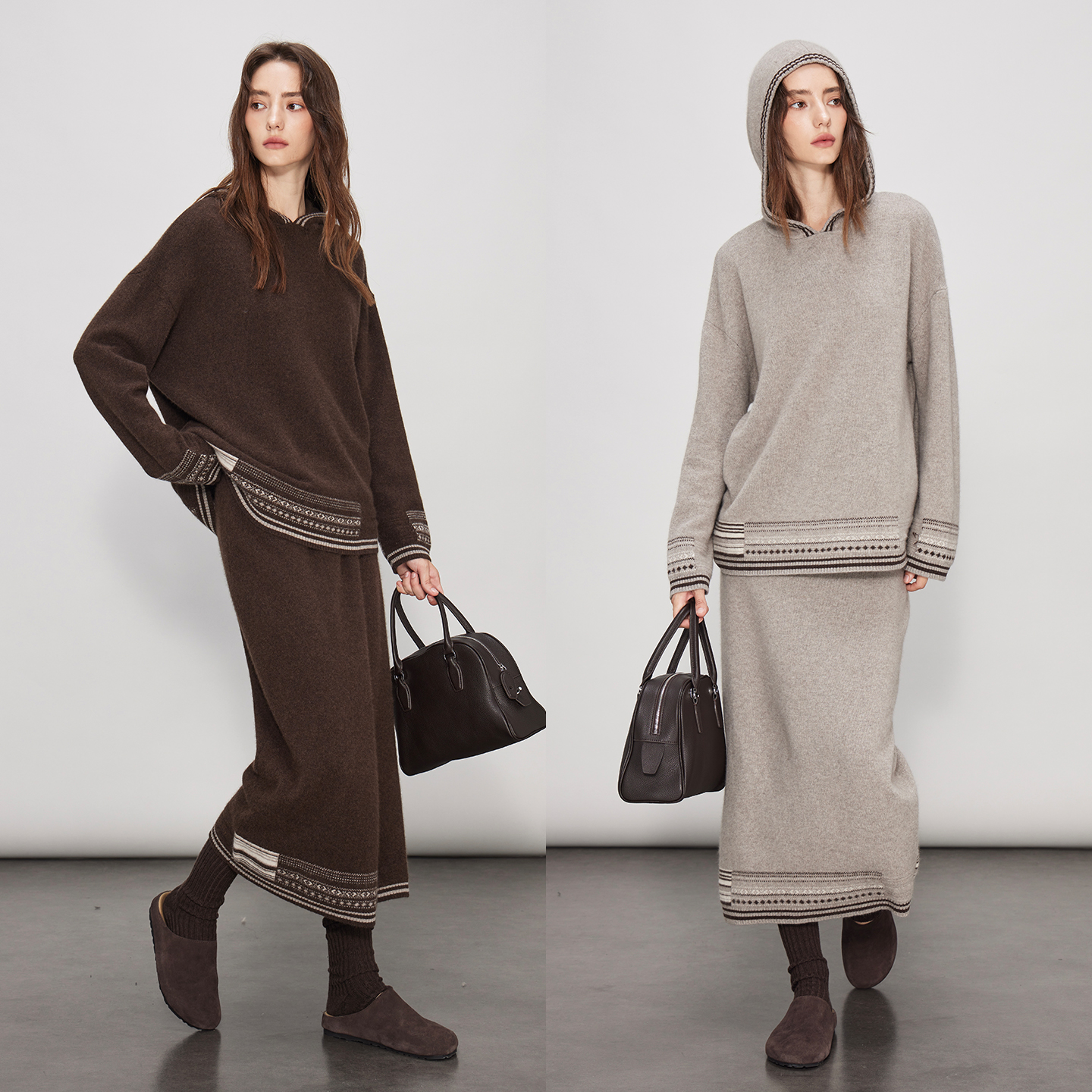 3ONE2025秋冬新韩版显瘦套装