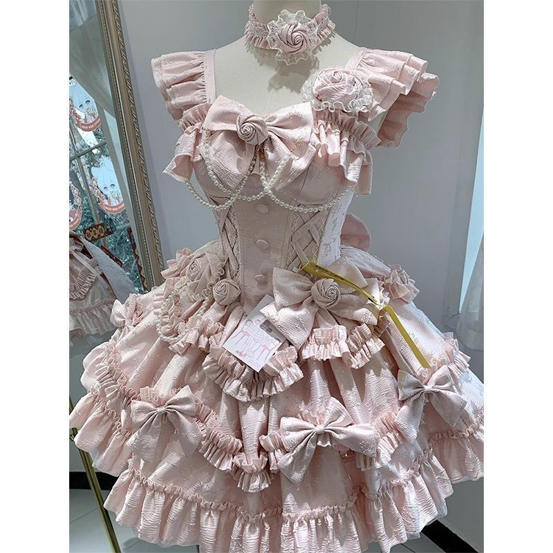 洛丽塔裙子lolita巴巴露亚jsk礼服连衣裙优雅Lolitacos公主