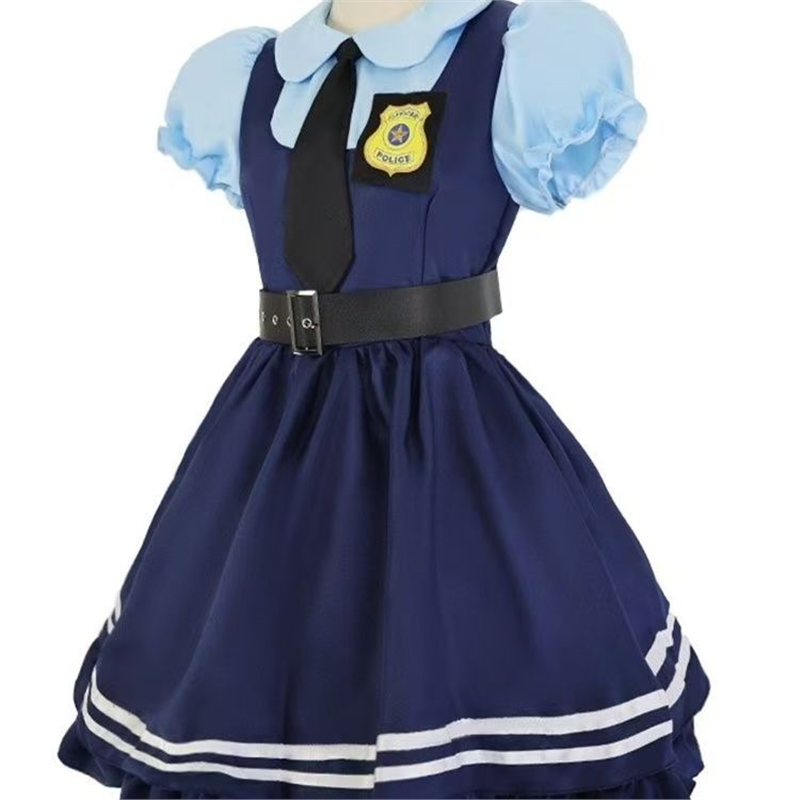 朱迪警官cos裙子疯狂动物城兔子服装成人女表演cosplay动漫连衣裙