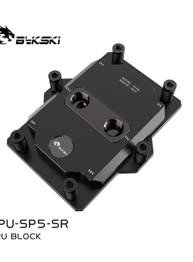 Bykski CPU-SP5-SR SP5CPU水冷头服务器AI工作站液冷