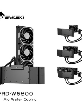 Bykski B-FRD-W6800 显卡一体式水冷 AMD Radeon Pro W6800