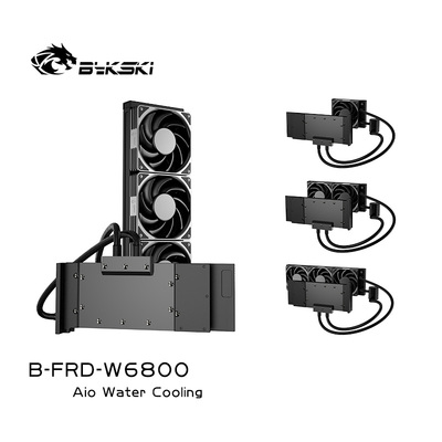 Bykski B-FRD-W6800 显卡一体式水冷 AMD Radeon Pro W6800