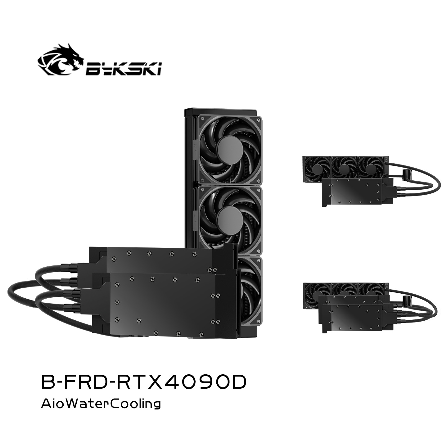 Bykski B-FRD-RTX4090D 显卡一体式水冷 NVIDIA RTX4090D