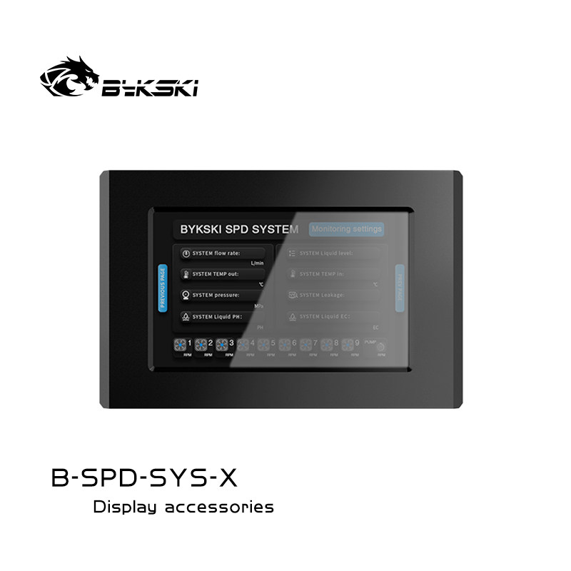 Bykski B-SPD-SYS-X SPD系统 监控调速大屏触控实时显示