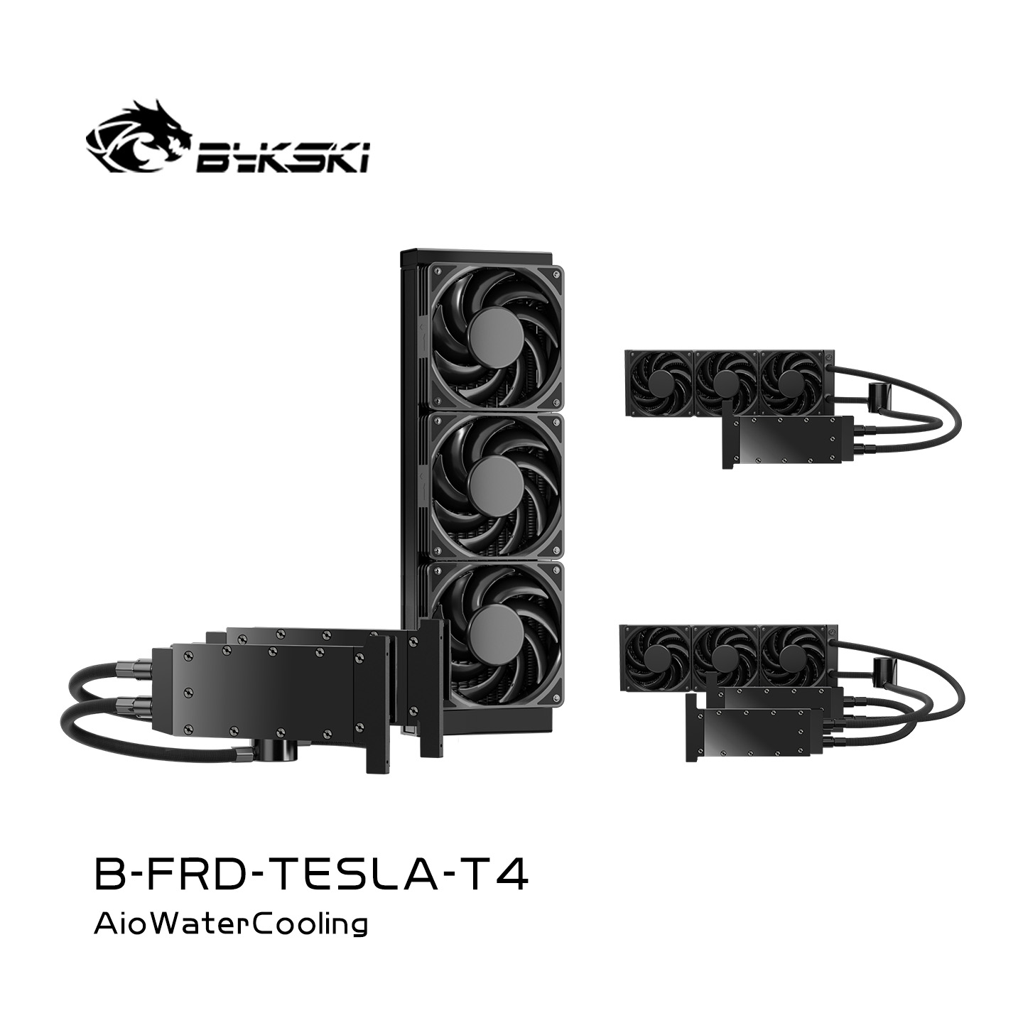 Bykski B-FRD-TESLA-T4 显卡一体式水冷 NVIDIA TESLA T4