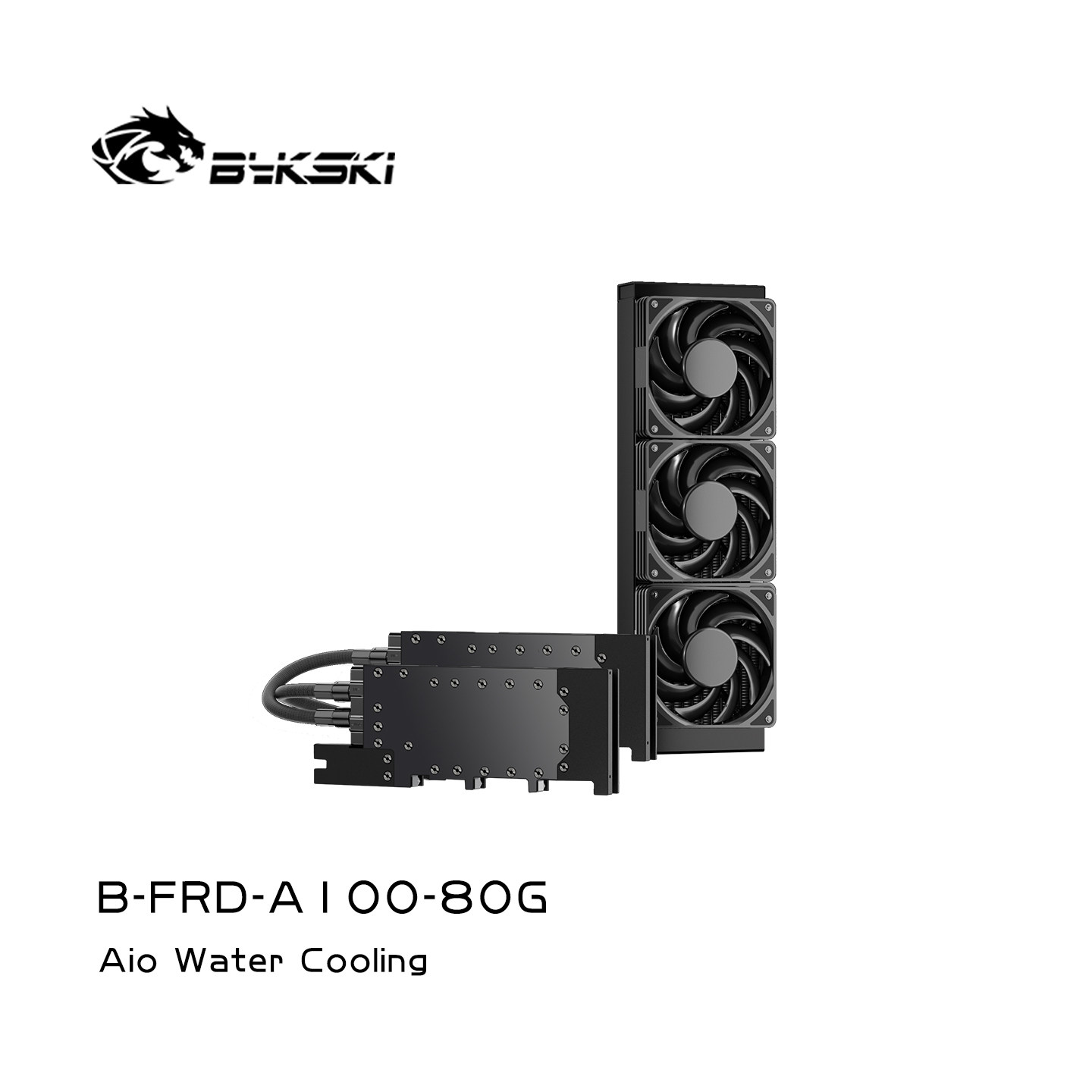 Bykski B-FRD-TESLA-A100-80G 显卡一体式水冷 NVIDIA  A100 80G