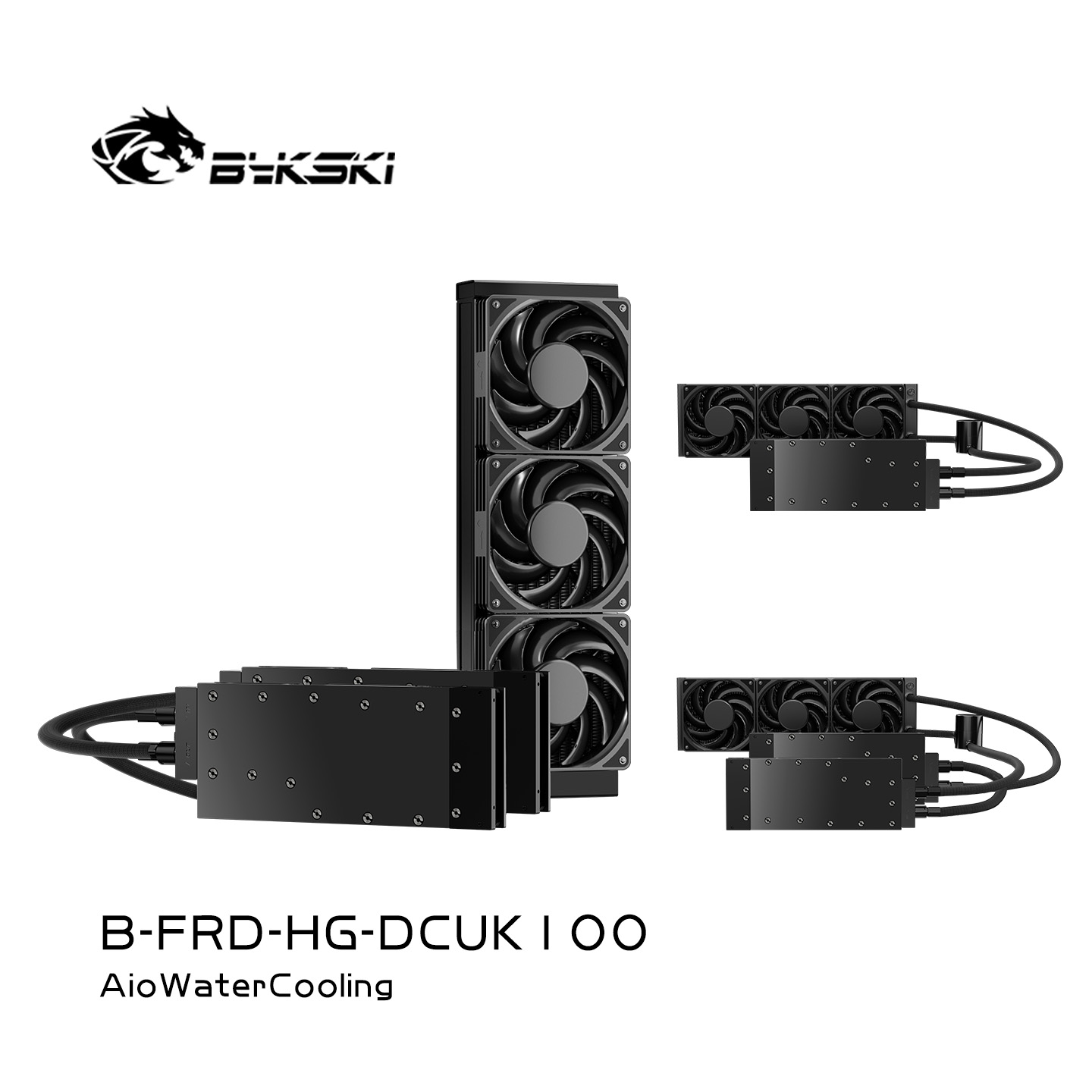 Bykski B-FRD-HG-DCUK100 显卡一体式水冷 DUC K100