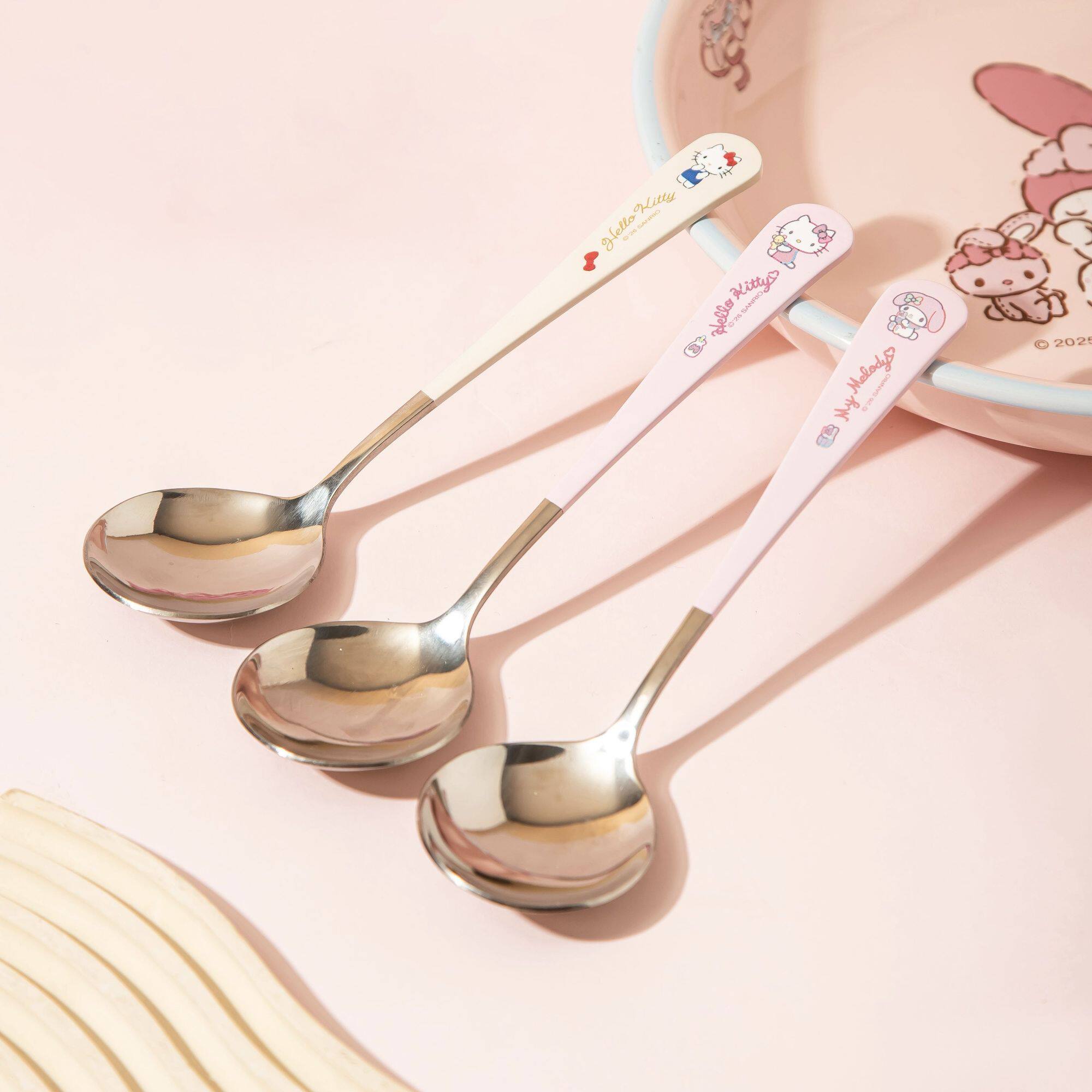 HelloKitty不锈钢长柄西餐勺