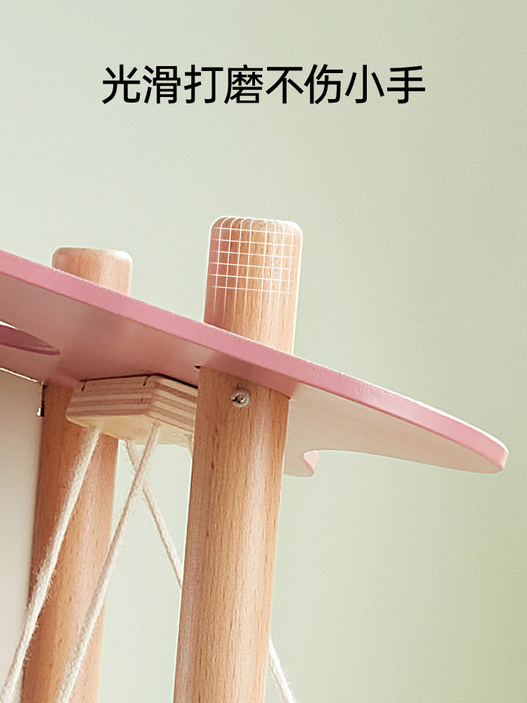 HAPE 팬더 하우스 디럭스 대나무 하우스 소녀 놀이 집 어린이 생일 선물 인형 집 빌라 장난감 3 세 +