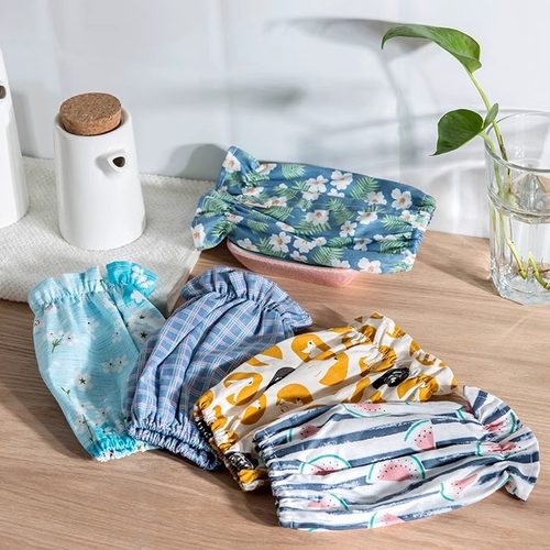 可爱风亲子短款秋冬办公日用套袖