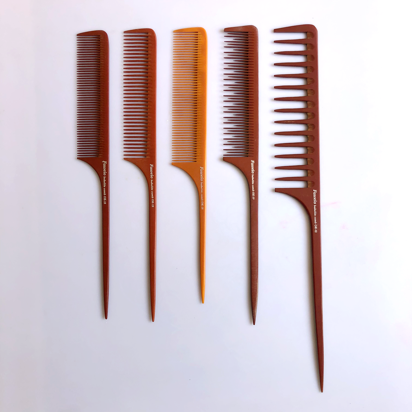 理发店专用防静电胶木挑梳化妆造型扎头发尖尾梳硬度高耐热打毛梳,家庭/个人清洁工具,梳子/化妆梳/按摩梳,淘宝优惠券,粉丝福利购,淘宝优惠卷